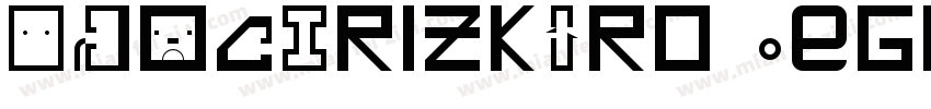 LEGOBrickPro Regular字体转换